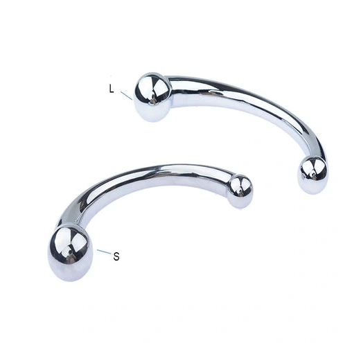 Anal Hooks Stainless Ended Anal 5858 Double Steel Hook Elegant 0926